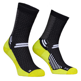 Socken High Point Trek 4.0 Socks schwarz/gelb Black / Celery