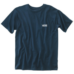 Herren-T-Shirt Vans MN Left Chest Logo Tee blau Navy/White
