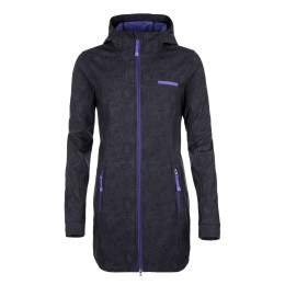 Damenmantel Loap Leukothea schwarz