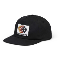 Baseballmütze Black Diamond Bd Washed Cap schwarz Black Faded Patch (0039)