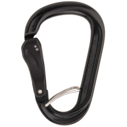 Karabiner AustriAlpin Rondo HMS Slide AL Selfie Hard Coat schwarz black