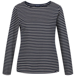Damen-T-Shirt Regatta Fernanda dunkelblau Navy/Ltvanil