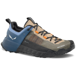 Wanderschuhe Salewa Wildfire Nxt Gtx M beige/blau Quicksand/Dark Denim