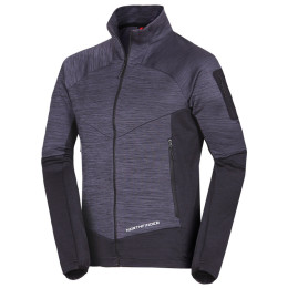 Herren Funktions-Sweatshirt Northfinder Giacomo schwarz/grau 411greyblack