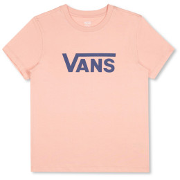 Damen-T-Shirt Vans Wm Drop V Ss Crew-B rosa Peach Beige