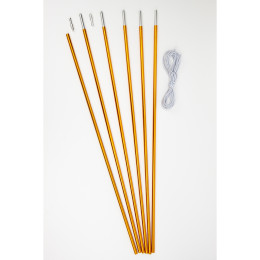 Segmenten-Set Rockland Tent Poles Alu - 6 x 60 cm orange orange