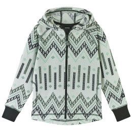 Kinder-Sweatshirt Reima Northern grün/weiß Green Clay