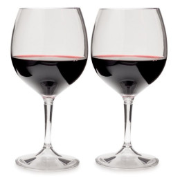 Weingläser GSI Outdoors Nesting Red Wine Glass Set durchsichtig