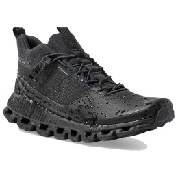 Damen Wanderschuhe On Running Cloud Hi Waterproof schwarz All Black