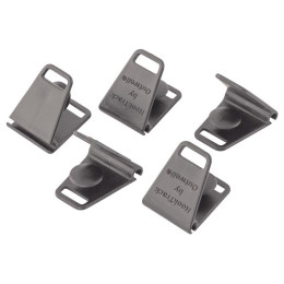 Kleiderhaken-Set Outwell HookTrack Hook schwarz