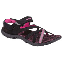 Sandalen Loap Celia schwarz/rosa Black/Magenta