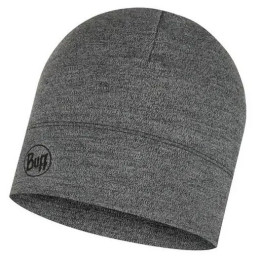 Wintermütze Buff Merino Midweight Beanie dunkelgrau MELANGE LIGHT GREY