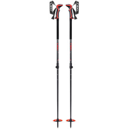 Skialp-Stöcke Leki Haute Route 2 schwarz/rot dark anthracite-dark red-black