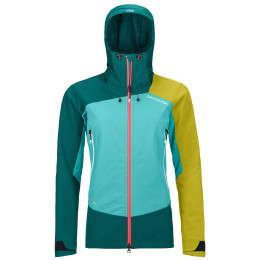 Damenjacke Ortovox W's Westalpen Softshell Jacket blau Ice Waterfall
