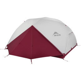Wanderzelt MSR Elixir 3 grau/rot Gray