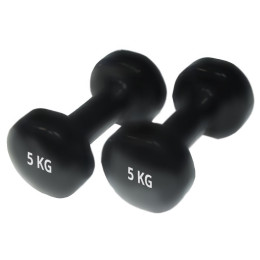 Hanteln Yate Neopren 5kg/Paar schwarz