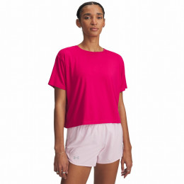Damen-T-Shirt Under Armour Motion SS rosa Shaded Fuchsia / / White