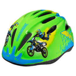 Kinderhelm Etape Rebel grün zelená