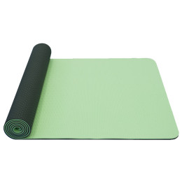 Unterlage Yate Yogamatte doppellagig TPE grün/hellgrün