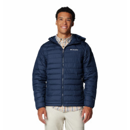 Herrenjacke Columbia Powder Lite™ II Hooded Jacket dunkelblau Collegiate Navy