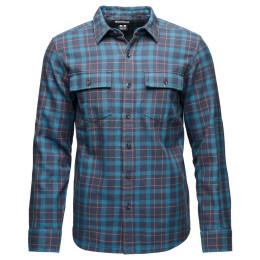 Herrenhemd Black Diamond M Project Twill Ls Shirt blau Charcoal-Moab Brown (9652)
