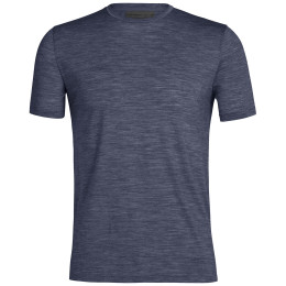 Herren-T-Shirt Icebreaker Sphere II SS Tee blau/grau midnight navy heather