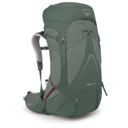 Damen Wanderrucksack Osprey Aura Ag Lt 65 grau koseret/darjeeling spring gren