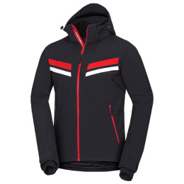 Herren Skijacke Northfinder Ugo schwarz/rot 277blackred