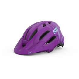 Kinder Fahrradhelm Giro Fixture II Youth dunkellila Purple Ripple