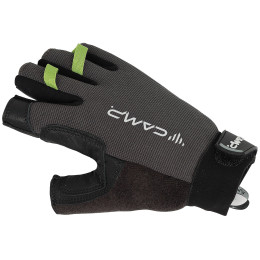 Klettersteig-Handschuhe Camp Axion Light Fingerless schwarz/grün