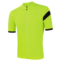 Herren Radtrikot Sensor Cyklo Coolmax Classic gelb Reflex Neon Yellow