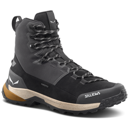 Wanderschuhe Salewa Puez Winter Mid Ptx M schwarz 0971 - Black/Black