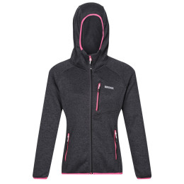 Damen-Sweatshirt Regatta Wms Hood Newhill grau/rosa SealGy(FlmP)