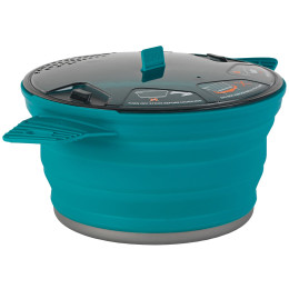 Faltbarer Kochtopf Sea to Summit X-pot 2,8 l blau PacificBlue