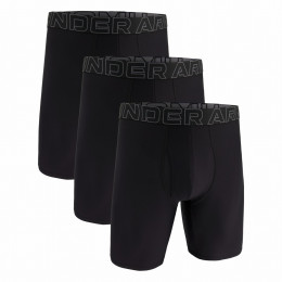 Herren-Boxershorts Under Armour Perf Tech 9in schwarz