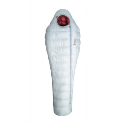 Daunenschlafsack Patizon G800 L (186-200 cm) grau/rot Silver/Red