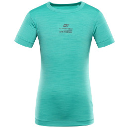 Kinder-T-Shirt Alpine Pro Basiko Green grün PASTEL PERF GREEN