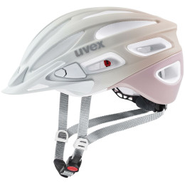 Fahrradhelm Uvex True Cc grau SAND-DUST ROSE MAT