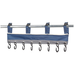 Kleiderhaken-Set Brunner Arial blau/grau