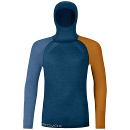 Herren-Sweatshirt Ortovox 120 Comp Light Hoody M blau petrol blue