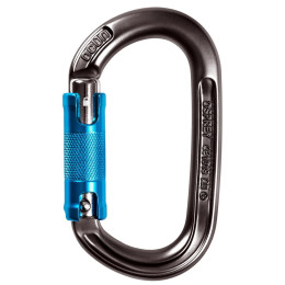 Karabiner Ocún Osprey triple silber Anthracite