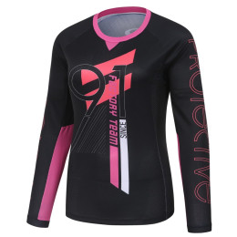 Damen-Radtrikot Protective P-Queen of vert schwarz black