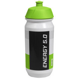 Fahrradflasche Just One Energy 5.0 500 ml weiß/grün