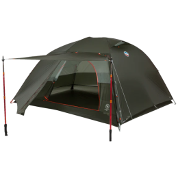 Ultraleichtes Zelt Big Agnes Copper Spur UL3 khaki Lichen Green