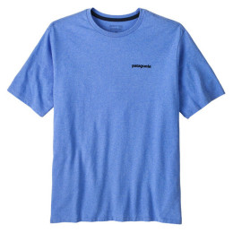 Herren-T-Shirt Patagonia P-6 Logo Responsibili Tee hellblau Abundant Blue