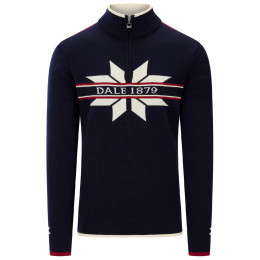 Herrenpullover Dale of Norway Nåle Masc. Sweater dunkelblau/weiß Marine Offwhite