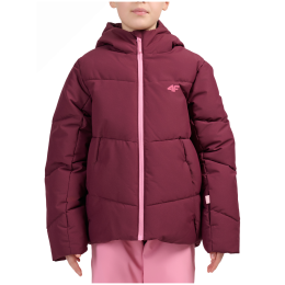 Kinder Skijacke 4F Technical Jacket F1194 Burgundy weinfarbe Burgundy