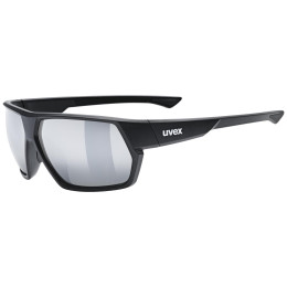 Sportbrille Uvex Sportstyle 238 schwarz/silber Black Matt/Mirror Silver