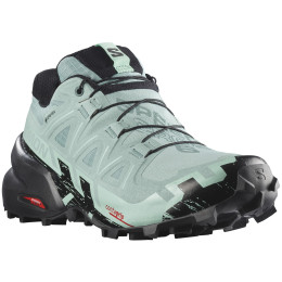Damen Laufschuhe Salomon Speedcross 6 Gore-Tex schwarz/blau Aquifer / Black / Yucca