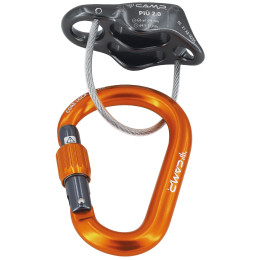 Sicherungsgerät Camp Piu 2.0 Belay Kit grau Gun Metal